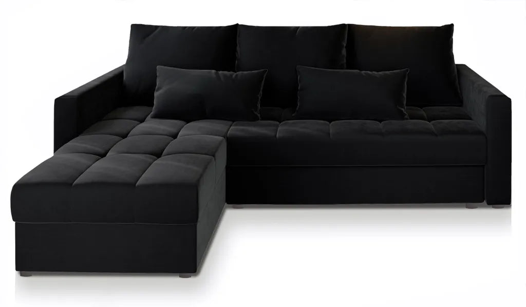 Ecksofa KOS PIK mit Schlaffunktion L-Form, Sofa mit Bettkasten, Wohnzimmersofa